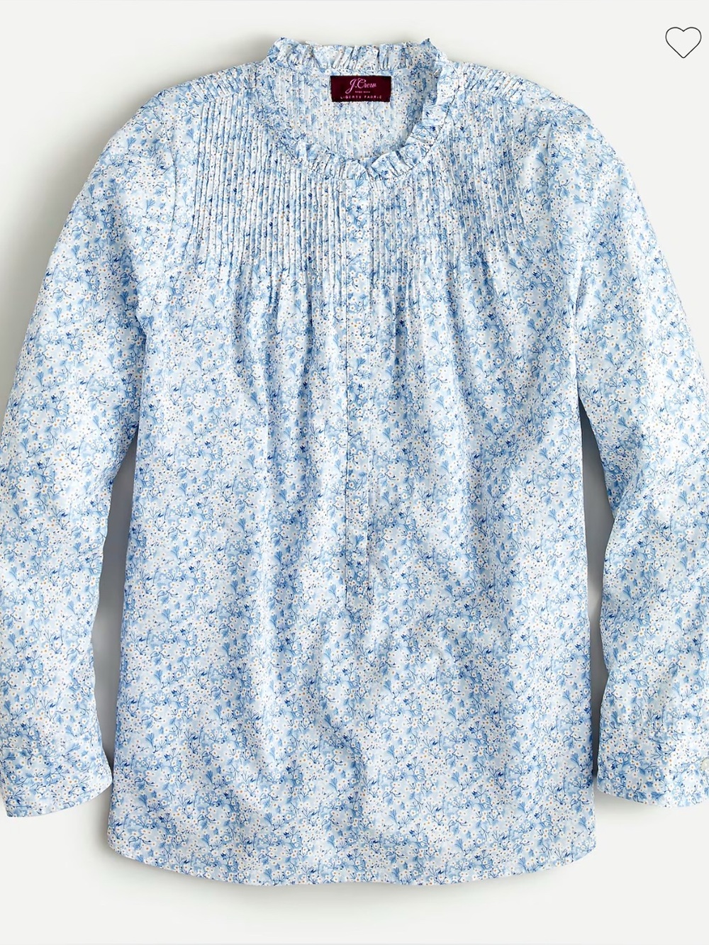 Jcrew Cotton poplin classic popover shirt